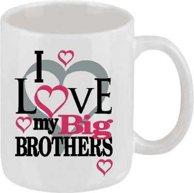 16% OFF on Ellicon 6 1i Love My Big Brother Ceramic Mug
