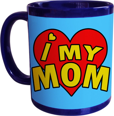55% OFF on SajawatHomes Gifts For Mom Blue Coffee Ceramic Mug 350 ml 55% OFF on SajawatHomes Gifts For Mom Blue Coffee Ceramic Mug 350 ml
