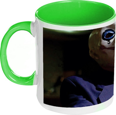 58% OFF on AMY Cute Funny Scary Joker Inside Green Coffee Ceramic Mug 325 ml 58% OFF on AMY Cute Funny Scary Joker Inside Green Coffee Ceramic Mug 325 ml