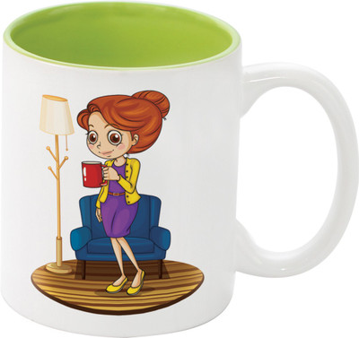 50% OFF on Fashion Envoy Girl With Cup Inner Ceramic Mug 50% OFF on Fashion Envoy Girl With Cup Inner Ceramic Mug