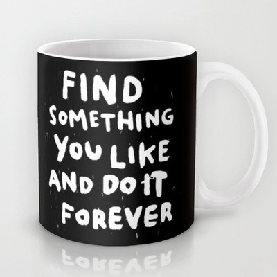 58% OFF on Astrode Find Something You Like Ceramic Mug 325 ml