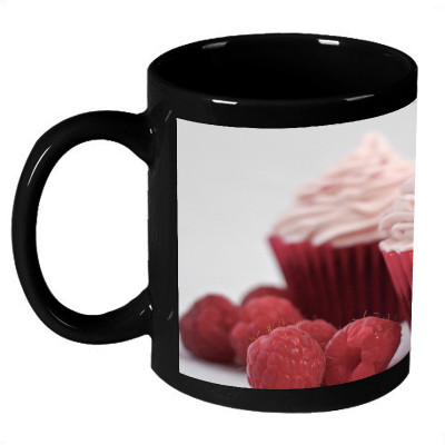 AMY Raspberry Cupcake With Raspberry Ceramic Mug 325 ml AMY Raspberry Cupcake With Raspberry Ceramic Mug 325 ml
