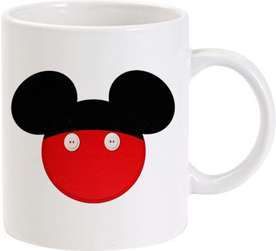 50% OFF on Lolprint Mickey Mouse Face Art Ceramic Mug 325 ml 50% OFF on Lolprint Mickey Mouse Face Art Ceramic Mug 325 ml