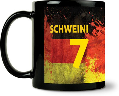 36% OFF on ShopMantra Schweinsteiger Germany Football Ceramic Mug 300 ml