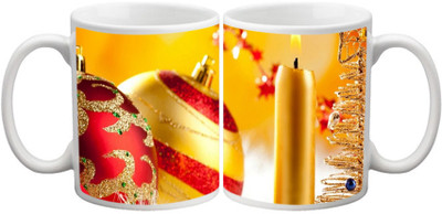25% OFF on Shopkeeda Christmas SKMGCHMS035355 Ceramic Mug