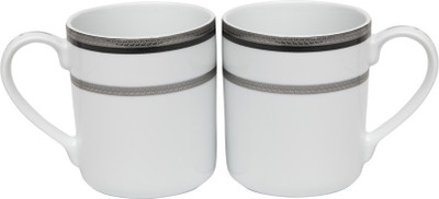 4% OFF on Lakline 80151 Porcelain Mug 350 ml, Pack of 2 4% OFF on Lakline 80151 Porcelain Mug 350 ml, Pack of 2