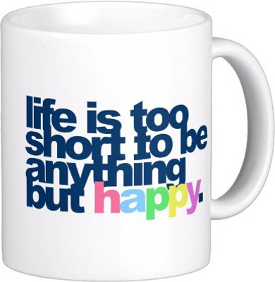 25% OFF on Exoctic Silver Zindegi Ji Le Yara C001 Ceramic Mug 300 ml