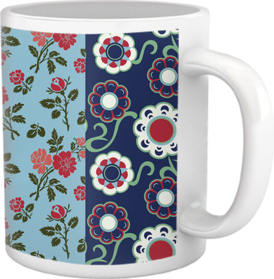 50% OFF on Tiedribbons Pure Vanity_Tru Concept_Vintage Air Plane Pattern Ceramic Mug 325 ml