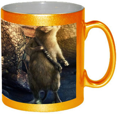 57% OFF on AMY Chronicles Of Narnia Dragon & Mouse coffee Ceramic Mug