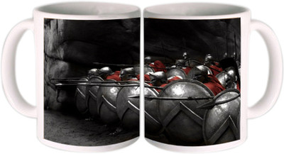 25% OFF on Shopkeeda Sparta 300 Ceramic Mug 350 ml