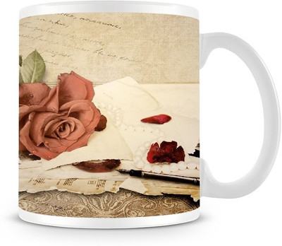 73% OFF on Jupiter09 Rose Love Letter Coffee Ceramic Mug 300 ml 73% OFF on Jupiter09 Rose Love Letter Coffee Ceramic Mug 300 ml