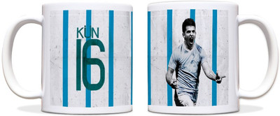 60% OFF on ShopMantra Sergio Aguero Argentina Football Black Ceramic Mug 300 ml 60% OFF on ShopMantra Sergio Aguero Argentina Football Black Ceramic Mug 300 ml