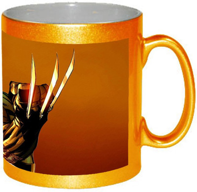 57% OFF on AMY 3d The Wolverine coffee Ceramic Mug