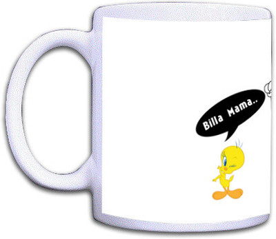 25% OFF on Shopkeeda Billa Mama Ceramic Mug 350 ml