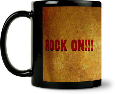 40% OFF on ShopMantra Rock On Ceramic Mug 300 ml 40% OFF on ShopMantra Rock On Ceramic Mug 300 ml