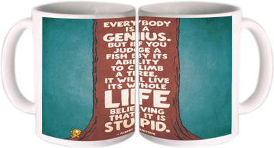 25% OFF on Shopkeeda Everybody Is A Genius Ceramic Mug 350 ml 25% OFF on Shopkeeda Everybody Is A Genius Ceramic Mug 350 ml