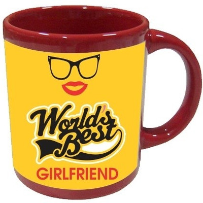 50% OFF on Printland The Best Girlfriend Ceramic Mug 350 ml 50% OFF on Printland The Best Girlfriend Ceramic Mug 350 ml