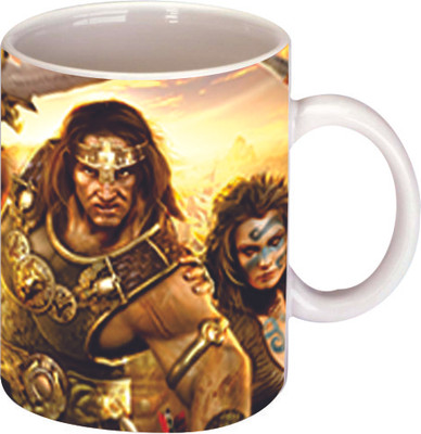 50% OFF on Printland Warrior Ceramic Mug 350 ml 50% OFF on Printland Warrior Ceramic Mug 350 ml