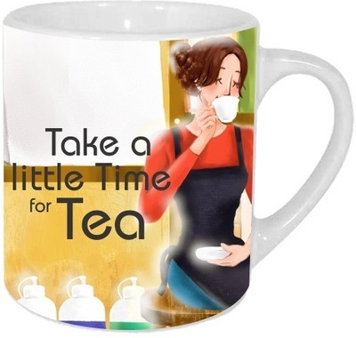 45% OFF on Printland Tea Break Chai Ceramic Mug 180 ml 45% OFF on Printland Tea Break Chai Ceramic Mug 180 ml