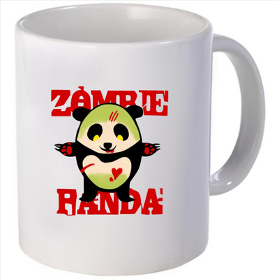 Snoogg zomble panda Ceramic Mug