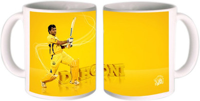 62% OFF on Shopmillions CSK Captain Ceramic Mug