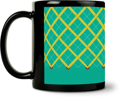 36% OFF on ShopMantra Yellow Triangle Pattern Ceramic Mug 300 ml 36% OFF on ShopMantra Yellow Triangle Pattern Ceramic Mug 300 ml
