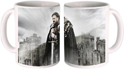 25% OFF on Shopkeeda Eddard Stark Ceramic Mug 350 ml