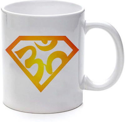 50% OFF on Printland Divine Flare Ceramic Mug 350 ml
