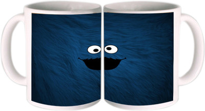 25% OFF on Shopkeeda Cookie Monster Ceramic Mug 350 ml
