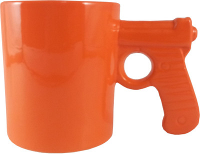 8% OFF on Gifts And Style Gun Handle Ceramic Mug 300 ml 8% OFF on Gifts And Style Gun Handle Ceramic Mug 300 ml