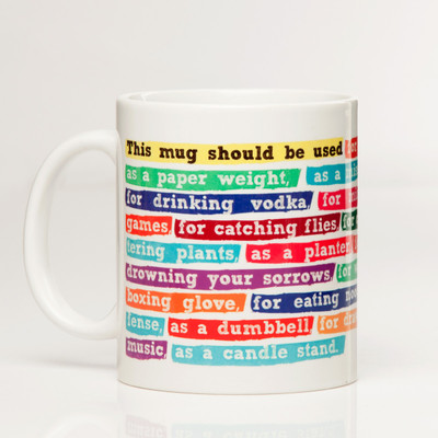 37% OFF on LetterNote Creative Uses Ceramic Mug