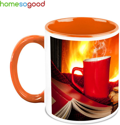 33% OFF on HomeSoGood Reader And His Coffee Ceramic Mug 325 ml 33% OFF on HomeSoGood Reader And His Coffee Ceramic Mug 325 ml