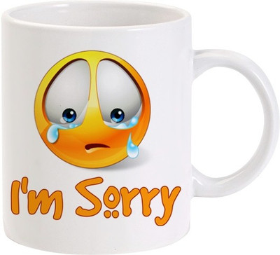50% OFF on LOLprint I am Sorry Ceramic Mug 325 ml 50% OFF on LOLprint I am Sorry Ceramic Mug 325 ml