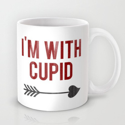 58% OFF on Astrode I'M With Cupid Ceramic Mug 325 ml