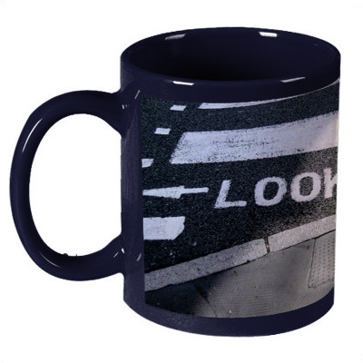 68% OFF on Amy Look Left Zebra Crossing Dark Blue Ceramic Mug 330 ml 68% OFF on Amy Look Left Zebra Crossing Dark Blue Ceramic Mug 330 ml