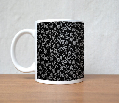 60% OFF on StyBuzz Small White Floral Pattern Porcelain Mug 300 ml 60% OFF on StyBuzz Small White Floral Pattern Porcelain Mug 300 ml