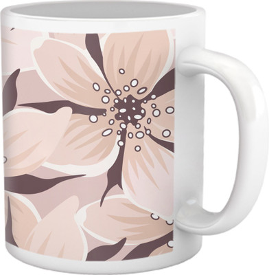 50% OFF on Tiedribbons Kinda Sexy_Modern Geometric_Steamy Light Hearts Pattern Ceramic Mug 325 ml