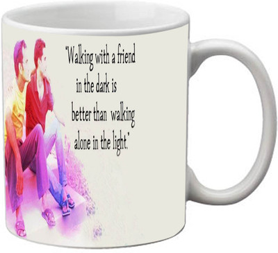 81% OFF on StyleNcomfort Walking With Friend Friendship Day Ceramic Mug 320 ml 81% OFF on StyleNcomfort Walking With Friend Friendship Day Ceramic Mug 320 ml
