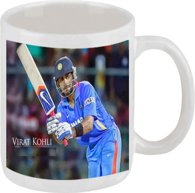28% OFF on Ellicon E113 Virat Kohli Ceramic Mug 325 ml 28% OFF on Ellicon E113 Virat Kohli Ceramic Mug 325 ml