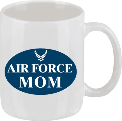 28% OFF on Ellicon E159 Air Force Mom Ceramic Mug 325 ml