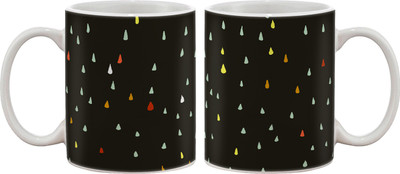 15% OFF on Artifa Colored Rain Drops Porcelain, Ceramic Mug 350 ml 15% OFF on Artifa Colored Rain Drops Porcelain, Ceramic Mug 350 ml