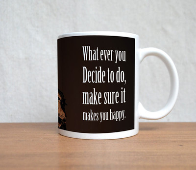 50% OFF on StyBuzz Shy Girl What Ever You Decide Porcelain Mug 300 ml