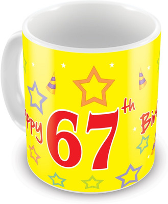 10% OFF on Everyday Gifts 67th Happy Birthday Ceramic Mug 10% OFF on Everyday Gifts 67th Happy Birthday Ceramic Mug