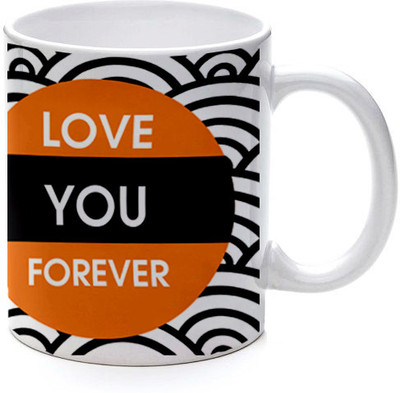45% OFF on Printland Forever Love Ceramic Mug 350 ml 45% OFF on Printland Forever Love Ceramic Mug 350 ml