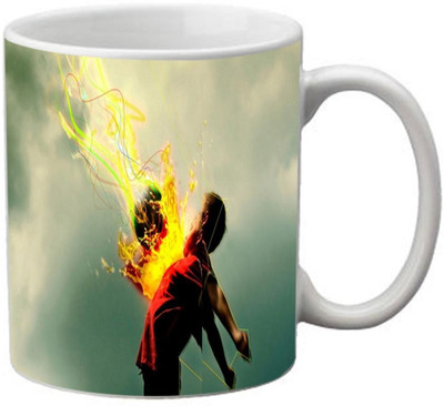 56% OFF on meSleep Football-14 Ceramic Mug