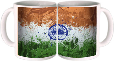 25% OFF on Shopkeeda Indian Flag Ceramic Mug 350 ml 25% OFF on Shopkeeda Indian Flag Ceramic Mug 350 ml