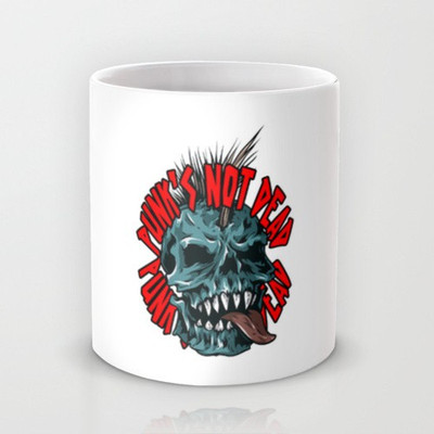 41% OFF on Astrode Punk's Not Dead Ceramic Mug 325 ml