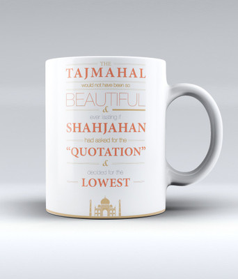19% OFF on Lab No. 4 The Taj Mahal Ceramic Mug 350 ml 19% OFF on Lab No. 4 The Taj Mahal Ceramic Mug 350 ml