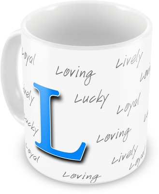 10% OFF on Everyday Gifts Happy Birthday Gift For Starting Letter L Ceramic Mug 10% OFF on Everyday Gifts Happy Birthday Gift For Starting Letter L Ceramic Mug