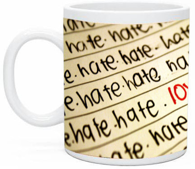 33% OFF on Shopmillions Love in Hate Ceramic Mug 33% OFF on Shopmillions Love in Hate Ceramic Mug